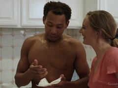 흑인, 금발의, 흑갈색 머리, Hd, 다른 인종간의, 밀프, 여배우