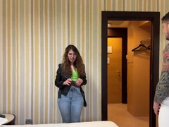 Pregnant GF Cheats with Neighbor - Blowjob & Cumshot in 4K - Miriam More & Tommy