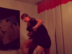 Amateur, Fetiche, Enano, Músculo