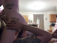 Internal ejaculation, brown-haired, tight pussy