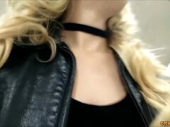 Lieveling, Grote kont, Grote mammen, Masturbatie, Buiten, Openbaar, Kut duiken, Geschoren