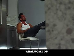 Anal, Grosse bite, Gros seins, Blonde, Femme couguar, Tir de sperme, Mère que j'aimerais baiser, Maman