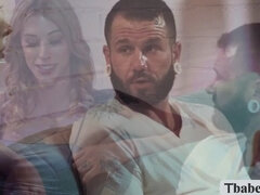 항문, 항문핥기, 큰 가슴, 금발의, 게이, 하드코어, 키스, 쓰리섬