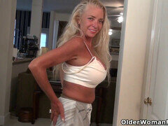 Amerikansk, Mor, Nylonstrømper