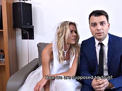 Blondine, Braut, Gehörnter ehemann, Hardcore, Milf, Pov, Realität, Tätowierung