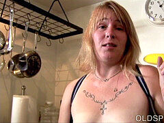 kinky housewife pokes her dousing wet pussy until she cums for you