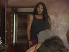 Cheating Busty Blonde Milf Brittany Andrews Cuckolds Her Husband By Fucking Her Stepson In Front Of Him - Brittany Andrews reality hardcore