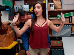 Cumizás, Gesztenyebarna, Elkapott, Kézimunka, Természetes mellek, Sztrippelés, Tini, Uniformis