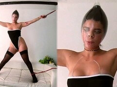 Amatoriale, Bondage sadomaso, Coppia, Estremo, Mamma che vorrei scoparmi, Pantaloncini sintetici, Calze, Legati