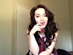 Amateur, Nana, Gros seins, Brunette brune, Solo, Adolescente, Nénés