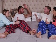 Popó, Cumizás, Gesztenyebarna, Négyes, Csoport, Nyalás, Tini, Begyek