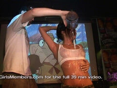 Klubb, Tävling, Blottande, Hd, Party, Offentlig, Våt