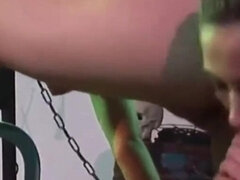 항문, 미인, 본디지, 여자 지배, 정부, 쓰리섬