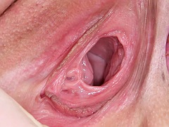 Fetiche, Exibicionismo, Boquiaberta, Maduroa, Ruivoa, Solo chão