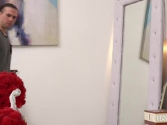 큰 음경, 오랄섹스, 흑갈색 머리, 가슴이 큰, 하드코어, 밀프, 분출, 젖가슴