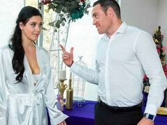 Soveværelse, Stor pik, Pik sutte, Hundestilling, Naturlige bryster, Strømper, Teenager, Bryster