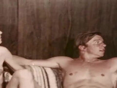 Kukk suging, Sperm skott, Hårete, Orgie, Vintage