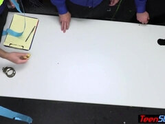 금발의, 음경, 그룹, 하드코어, Hd