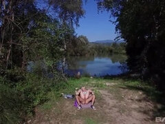 Anál, Blondína, Vlasatej, Hd, Vonku