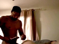 Stjärt mot mun, Stor kuk, Svart, Sperma shot, Kvinna, Milf, Orgasm, Gravid