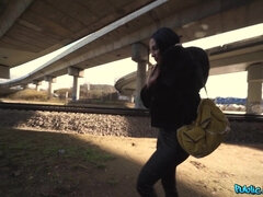 Amatoriale, Grande cazzo, Brunetta, Tettona, Facciale, Masturbazione, Mamma che vorrei scoparmi, All'aperto