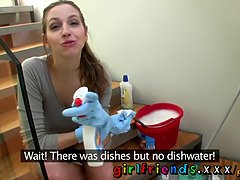 금발의, 흑갈색 머리, 체코인, 페티쉬, Hd, 대단히, 자연의 가슴, 젖가슴