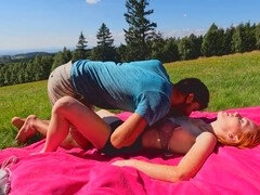 Par, Europærer, Komme på ansigtet, Hjemmelavet, Kysse, Slikning, Fisse, Røvhåret