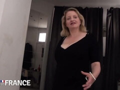 French Big Fun Bags Cougar Carola Gangbang