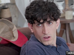 Redhead THICK mom stepmom took taboo ride