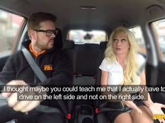 Anal, Blond, Bil, Fingring, Slikking, Utendørs, Fitte, Kone