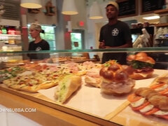 엉덩이, 큰 엉덩이, 가슴이 큰, 핑거링, 밀프, 공개적인, 보지, 빼빼한