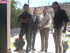 In den arsch, Arsch, Tussi, Fesselspiele, Viele männer bespritzen eine frau, Domination, Gruppensex, Rau