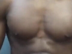 Amatorka, Czarny, Brytyjski, Wytrysk, Tatuś, Masturbacja, Solo