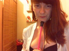 Italian femdom, sex toy, nylon