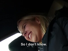 Stranded Coeds - Flirty Blondie Copulated In Car 1 - Nikky Dream