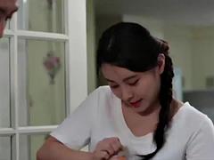 Avsugning, Sperma shot, Grupp, Japansk, Koreansk, Lesbisk, Mogen, Rödhårig