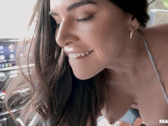 Amatéri, Veľké kozy, Kuřba, Brunetka, Auto, Masturbácia, Z pohľadu účastníka