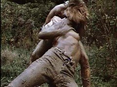 Dubbelpenetrering, Grupp, Tonåring, Trekant, Vintage