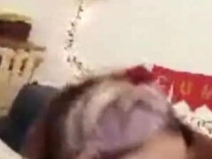 Happy Birthday. Hotwife Blows the Candle While Sucking the Dick. Live Nenamala