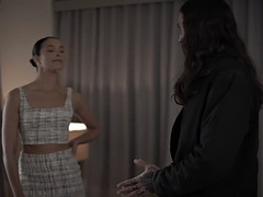 Blasen, Fetisch, Lesbisch, Rotschopf, Dürr, Tätowierung, Titten, Ehefrau