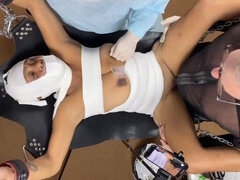 Anal, Trældom, Doktor, Kvinde dominans, Lesbisk, Herskerinde, Slave, Luder