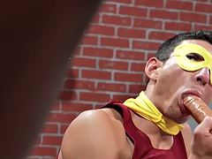 アナル, 黒人, ディルド, 黒人, フェティッシュ, 異人種間, レザー, タトゥー