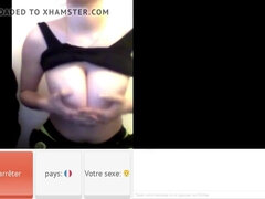 Omegle Webcam Flashing Big melons - Big titties