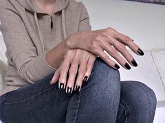 Leie, Schwarz, Braunhaarige, Schwarz, Fetisch, Deutsch, Reif, Milf