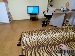 큰 가슴, 오랄섹스, 사정 샷, 할매, Hd, 나이든