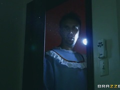 Stora tuttar, Svart, Brunett, Par, Fötter, Naturliga tuttar, Trekant, Fru