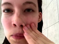 Giantess downs you in pee and water while she plays