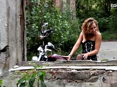 Leie, Erotisch, Deutsch, Masturbation, Erotischer film, Solo, Jungendliche (18+), Vintage