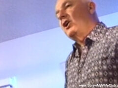 Blondine, Pik sutte, Hanrej, Sædskud, Pik, Hd, Hustru, Mor jeg gerne vil kneppe