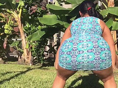 Ebony twerk, latina, mini dress